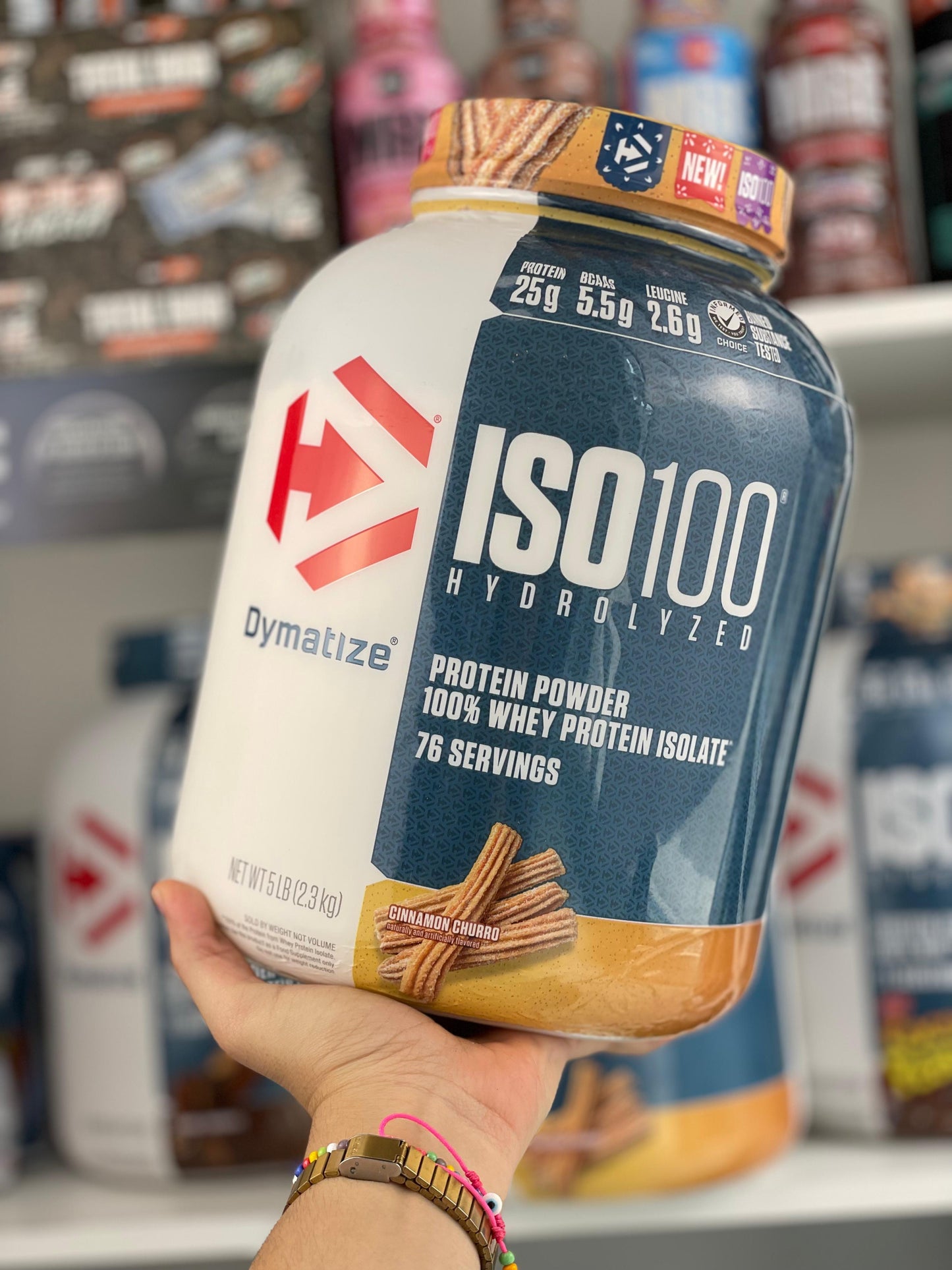 DYMATIZE ISO 100 5 lb “CHURRO”