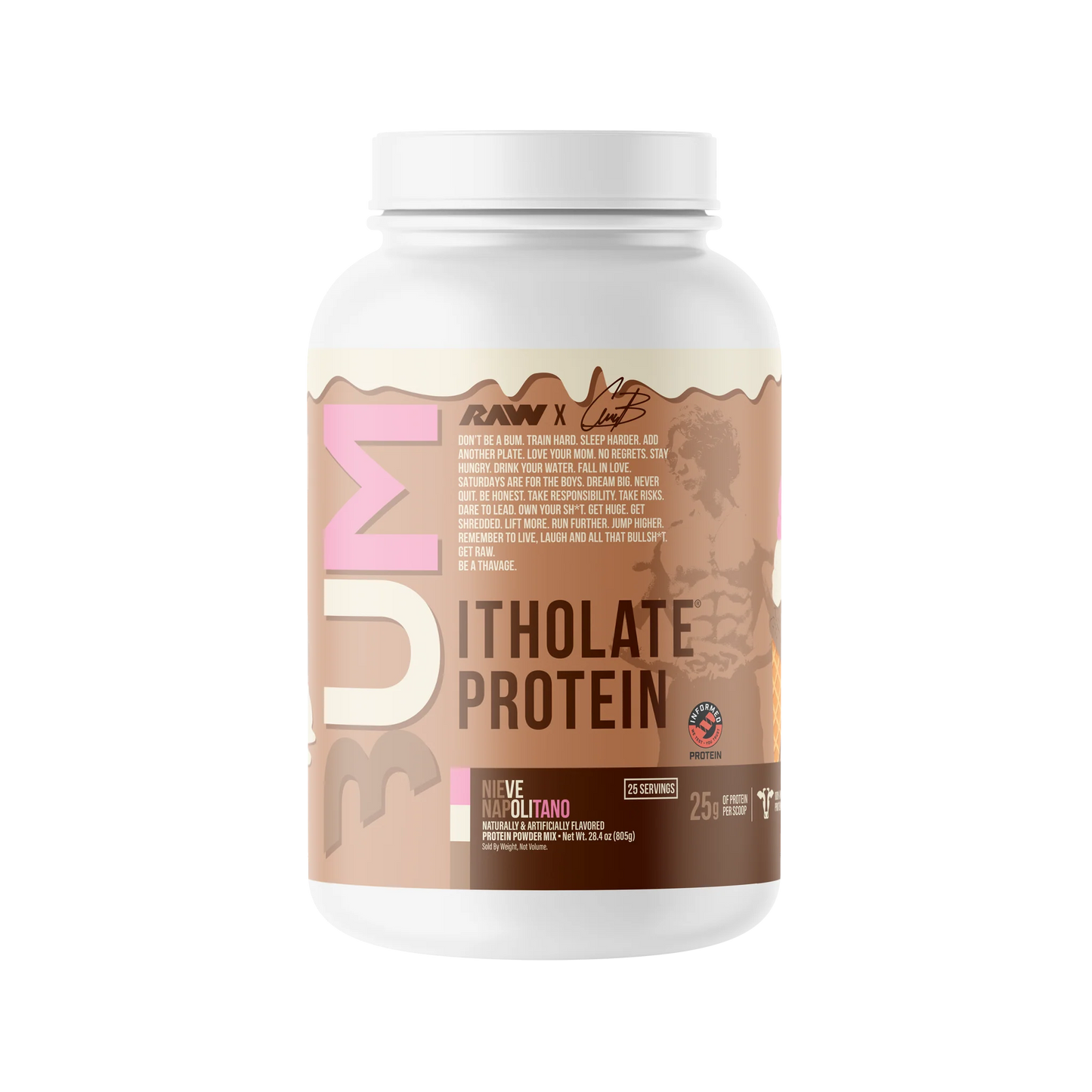 RAW CBUM ITHOLATE 5 lb “BELCAST EDITION”