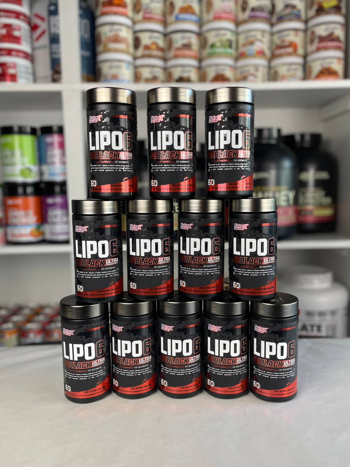 NUTREX LIPO 6 BLACK UC (ROJO)