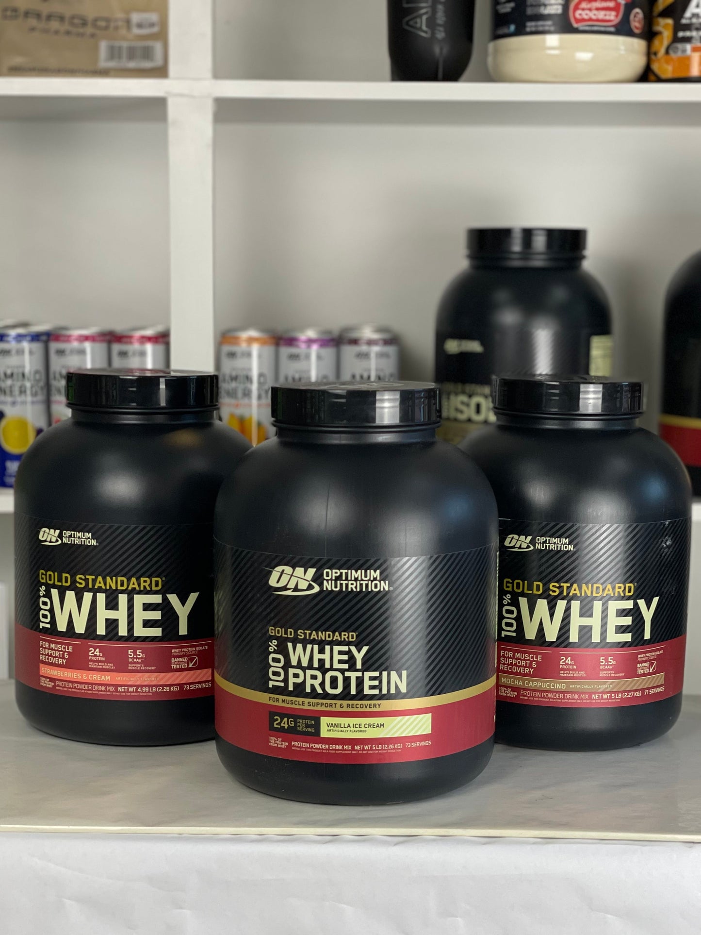 ON 100% WHEY GOLD STANDARD 5 LB