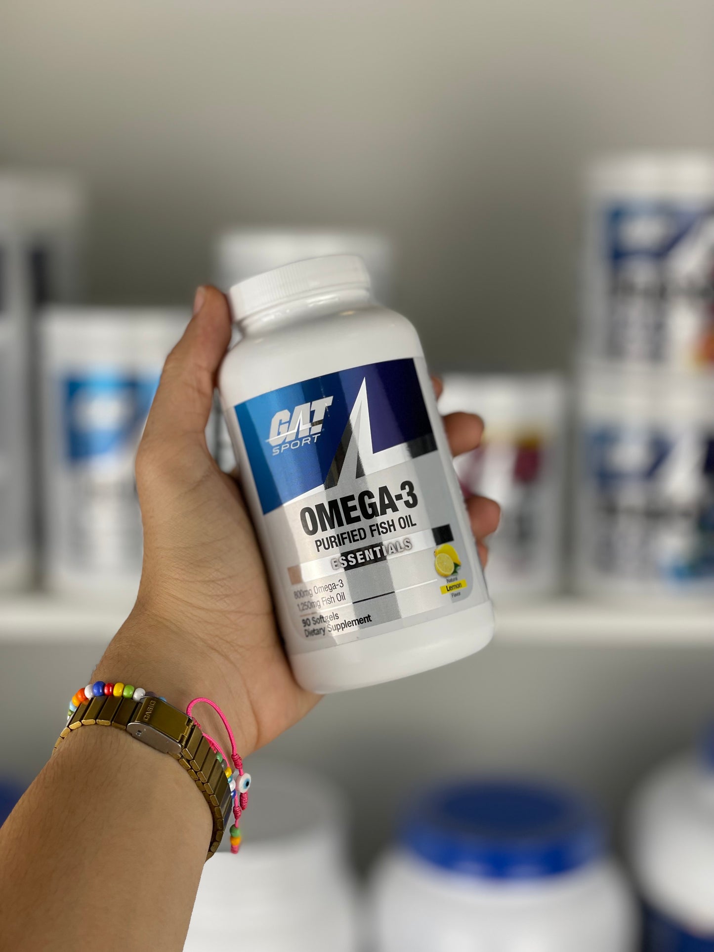 GAT OMEGA 3 800 MG 90 CAPS